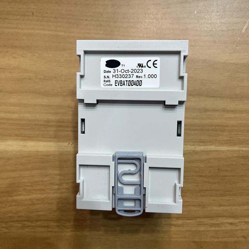 EVBAT00400 EVD battery module back view with model label