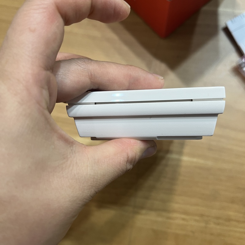 Top view of the product