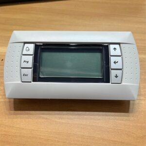 Front view of the device