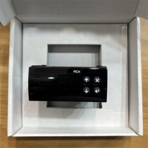 Front operation display panel of controller