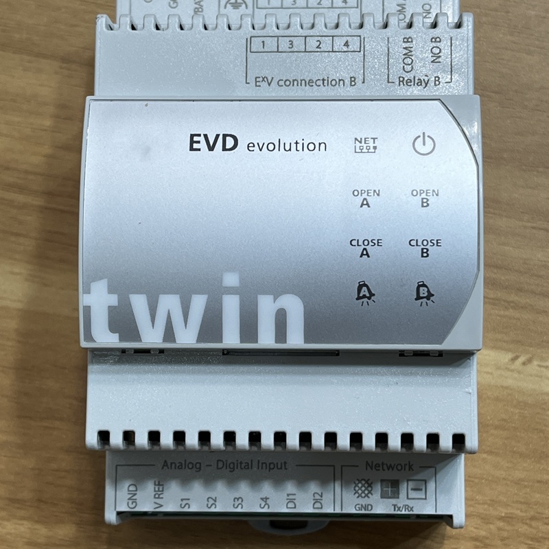 Close-up of the device's front