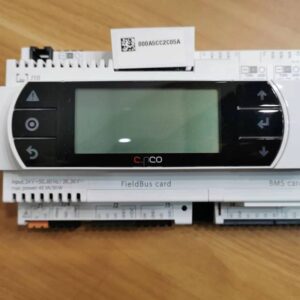 Programmable main controller with display and communication card