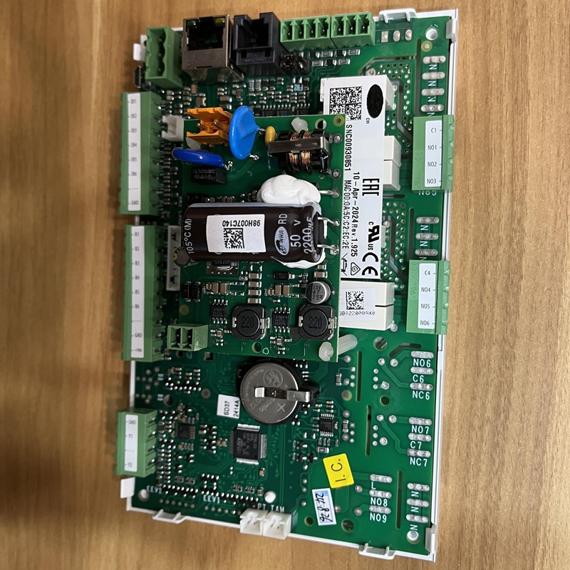 Oblique view of the industrial control mainboard