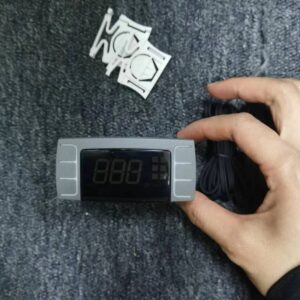 Front display panel of temperature controller