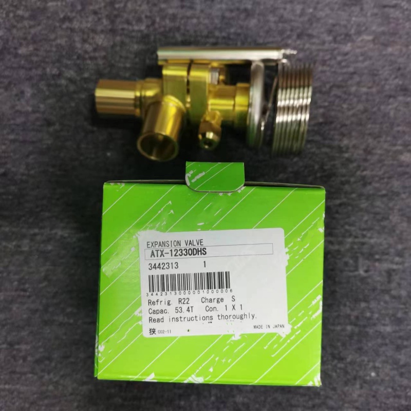 Thermal expansion valve and matching packaging box