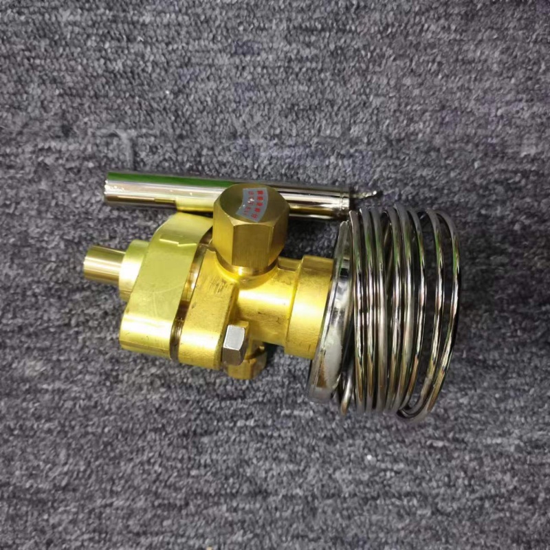 Complete side view of thermal expansion valve
