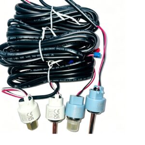 4 types refrigeration pressure sensors with complete wire harness